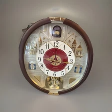 Seiko Special Collectors Edition Melodies In Motion Clock In Swarovski Crystals