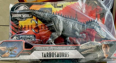 #ad Mattel Jurassic World Primal Attack Massive Biters Tarbosaurus GJP33 NEW $64.98