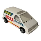 Vintage 1985 Hot Wheels Ford Aerostar #186 Speedie Pizza Delivery Van Diecast