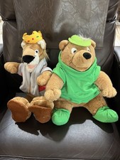 Disney Robin Hood, Little John  Prince John Plush New With Tags Lot 1990  s