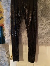 sequin pants straight legs beautiful new