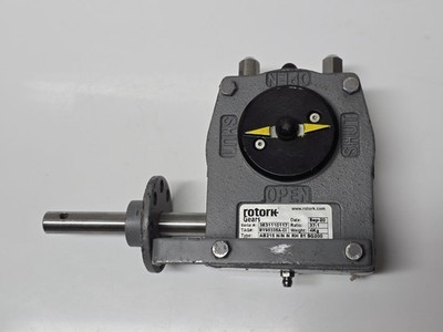 Rotork AB215N 37:1 Manual Quarter Turn Worm Gear Valve Operator Gearbox 500Nm