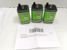 Lot Of 3 Interstate Batteries 6 Volt Battery, HD Lantern Battery (DRY1403)