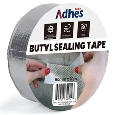 Butyl Sealing Tape Waterproof Rubber Adhesive Repair Tape for Roof, Window, RV