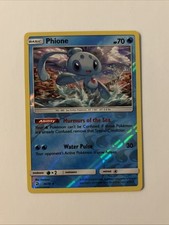 Phione 30/70 Rev Reverse Holo SM Dragon Majesty Pokemon NM
