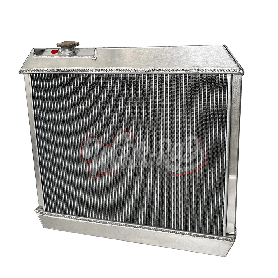 Aluminum Radiator 1962 1963 1964 1965 1966 Pontiac Grand Prix 2Row 6.4L 6.9L - Image 2 of 4