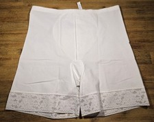 PLAYTEX Langbein Miederhose 2529/ 05128, Gr. 90-3XL, 7, weiß, sehr gut *VINTAGE