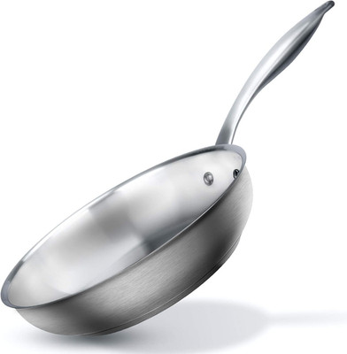 Duxtop Professional Stainless Steel Fry Pan, Induction Ready Cookware with Impac