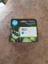 HP 951XL Cyan High Yield Ink Cartridge New Marks On Box Made June/July 2025