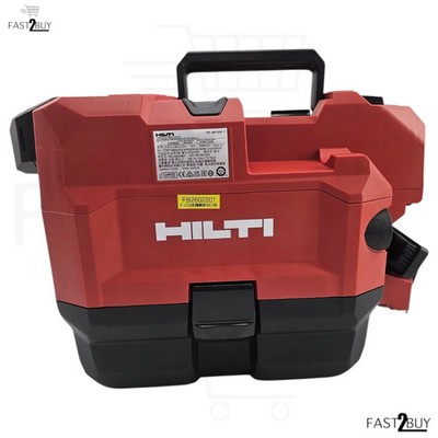 HILTI VC 2D-22 Akku Baustellensauger Nass Trockensauger rot schwarz tragbar