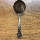 Reed & Barton FRANCIS I Sterling Silver Cream Soup Spoon 6" Monogram C