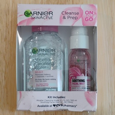 Garnier SkinActive Cleanse & Prep On the Go Micellar Cleansing Water/Facial Mist