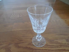Waterford Crystal Rosslare 6" Claret Wine Glass Gothic Ireland Excellent
