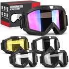 Dirt Bike Goggles - 5-Pack Motorcycle & ATV Goggles with UV Protection, Dust-...