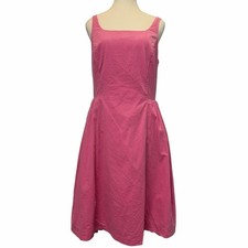 Isaac Mizrahi Target Corduroy Dress Sleeveless Pink Size Med Sleeveless Coquette