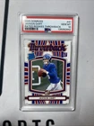 2025 Donruss Jaxson Dart Rated Rookies Throwback PSA 10