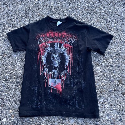 Alice Cooper 2009 Theatre Of Death Tour Shirt Men s Sz Small Great Condition