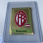 Panini Europa 80 Football Sticker Austria Badge Emblem unused #229 Euros 1980