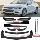 10PC Glossy Black Front Bumper Spoiler Body Kit / Side Skirt /Rear Lip Universal