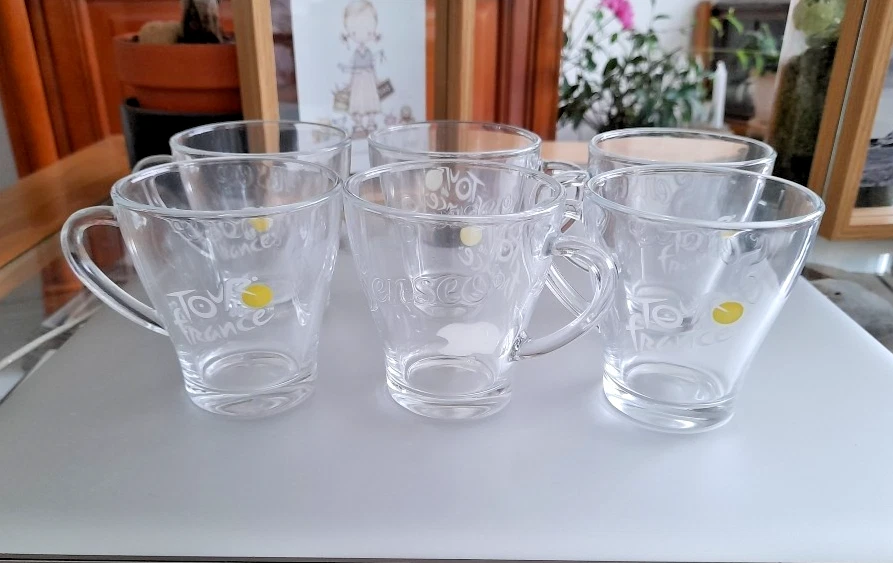 Senseo lot de 6 tasses Senseo Tour de france neuves - Photo 1/1