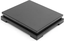 Wooden Display Stand - Rectangle Wood Display Base with Risers - Vase