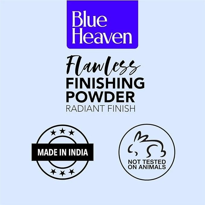 Blue Heaven Flawless Matte Finishing Powder For Normal Skin, Radiant Finish, Lon - Image 4 of 4