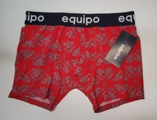 Equipo Cotton  Spandex Men  s Boxer Briefs   Comfortable Medium Underwear