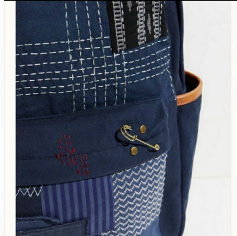 Free People Prep Patch Backpack Patchwork Designs Pattern Stitching ...