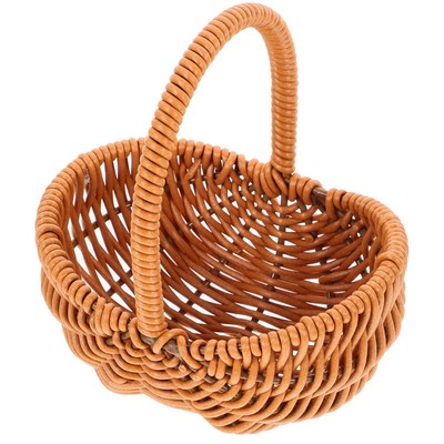  Weidenkorb Geflochtener Aufbewahrungskorb Einkaufskorb Aus Rattan