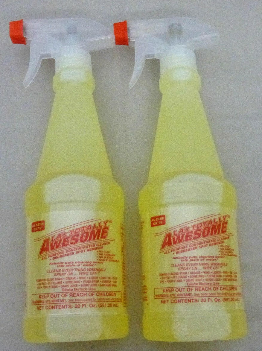 2 La's Totally Awesome All Purpose Concentrated Cleaner 20 Fl Oz