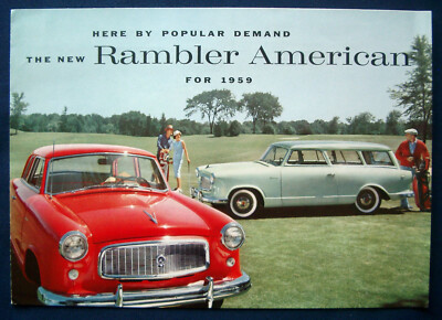 Prospekt brochure 1959 Rambler American   (USA)