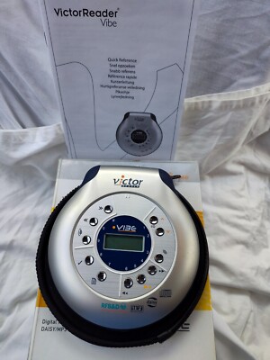 Victor Reader Portable MP3/CD Player DMP206A - Box And Case