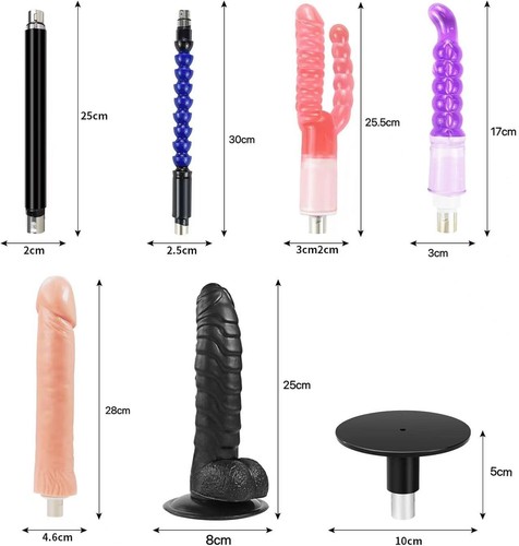 7x Sex Maschine Fickmaschine mit Dildo Set Sexspielzeug Vibrator Anal Stimulator - Bild 8 von 24