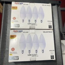 28 OptoLight LED Lamp Non-Dimmable Candle 3W 2700K Soft White  25 W Replacement