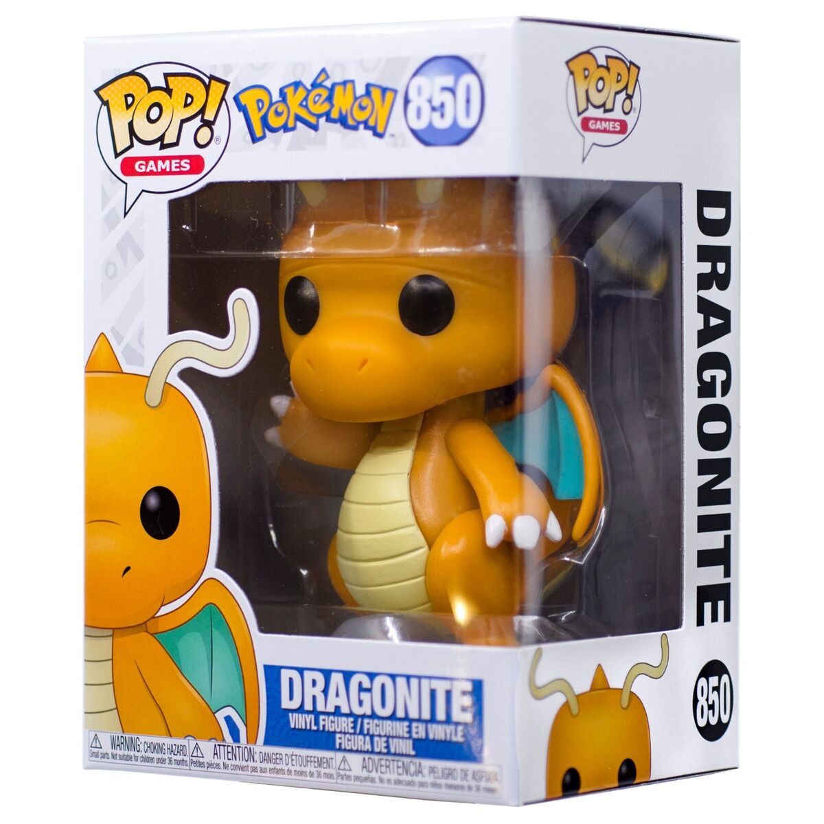 Pop Pokemon Dragonite Vinyl Figure : : Brinquedos e Jogos