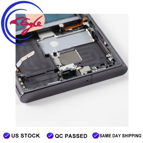 Pantalla táctil OLED pequeña + marco negro EE. UU. para Samsung Galaxy S22 Ultra 5G S908U/U1 - Imagen 5 de 8