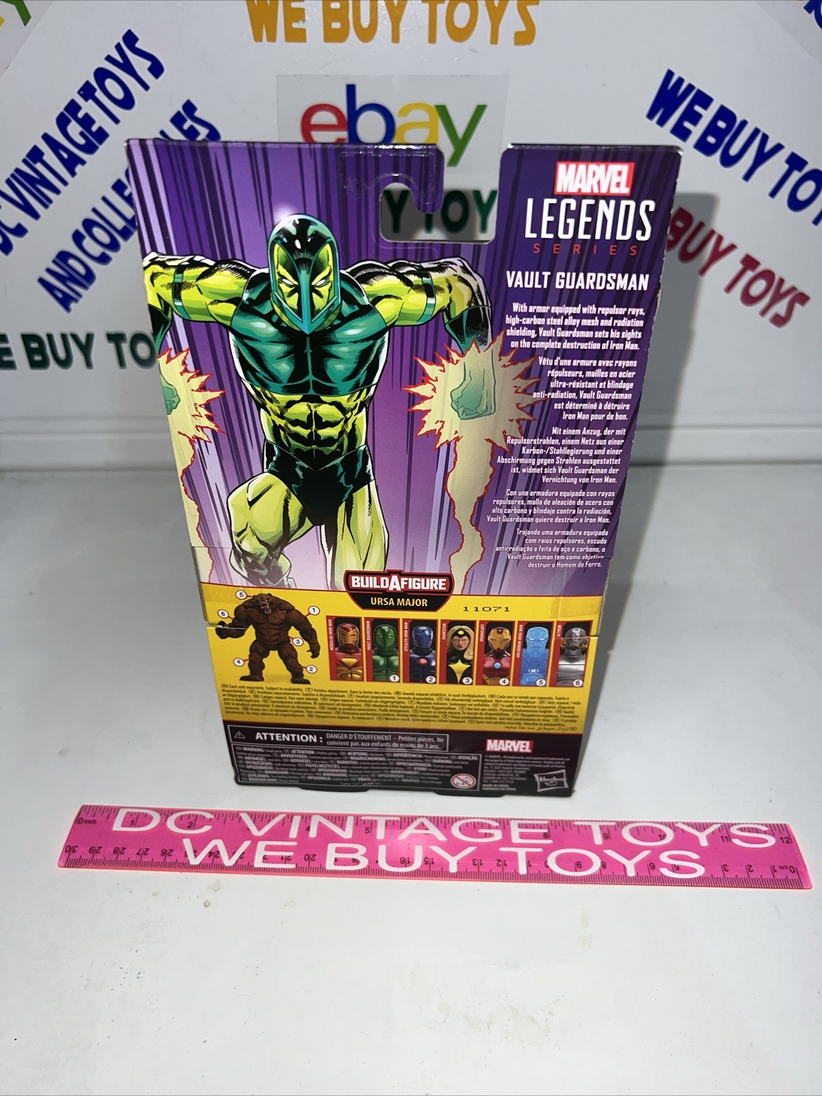 New Hasbro Marvel Legends: Vault Guardsman Action Figure 🔥