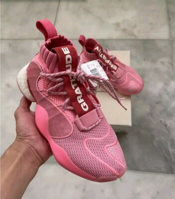 Adidas Pharrell Williams PW Crazy BYW PRD EG7723 pink Men's Basketball  Shoes