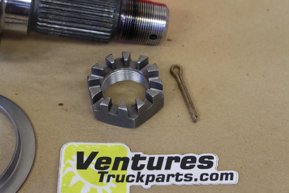 Dodge Ram 1500 1994-2001 4x4 Dana 44 eje exterior delantero eje y tuerca original Spicer Foto 4 de 4