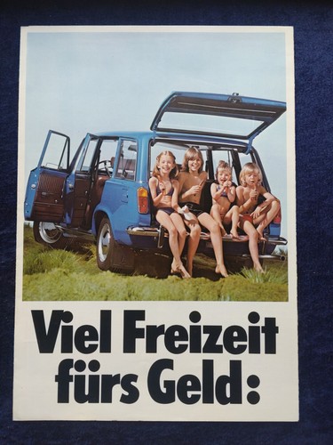 Lada 1200 Kombi, Prospekt ca. 1980 - 第 1/3 張圖片