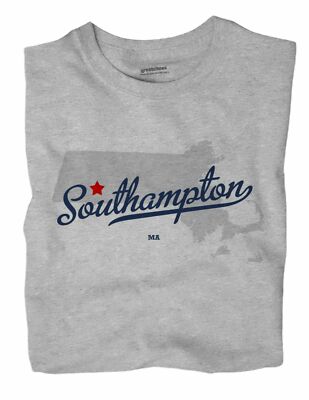 Southampton Massachusetts MA T-Shirt MAP