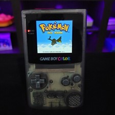 Smoke Grey Gameboy Color IPS Console Backlit LCD Screen GBC Game Boy