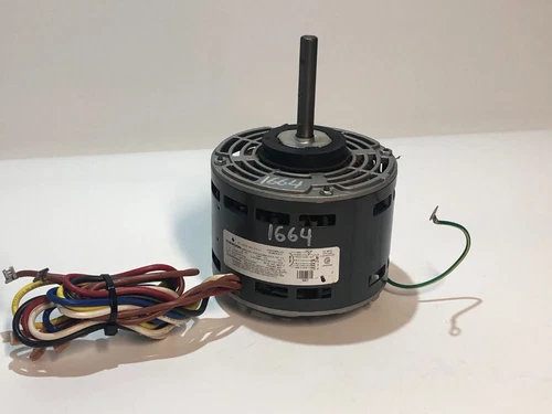 EMERSON K55HXGMM-8314 Furnace Blower Motor 1/5HP 115V 1075RPM 4SPD