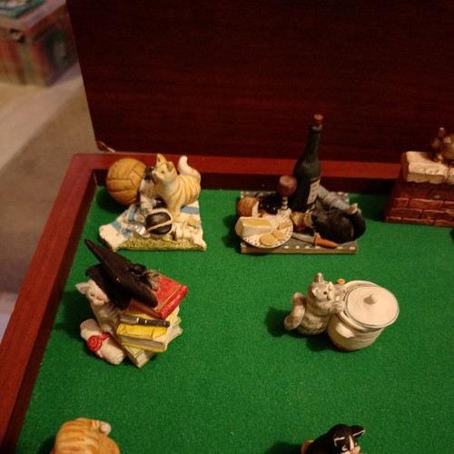 Peter Fagan Rare Cat Collection some colour box Vintage 80's / 90's x 70 - Picture 2 of 13