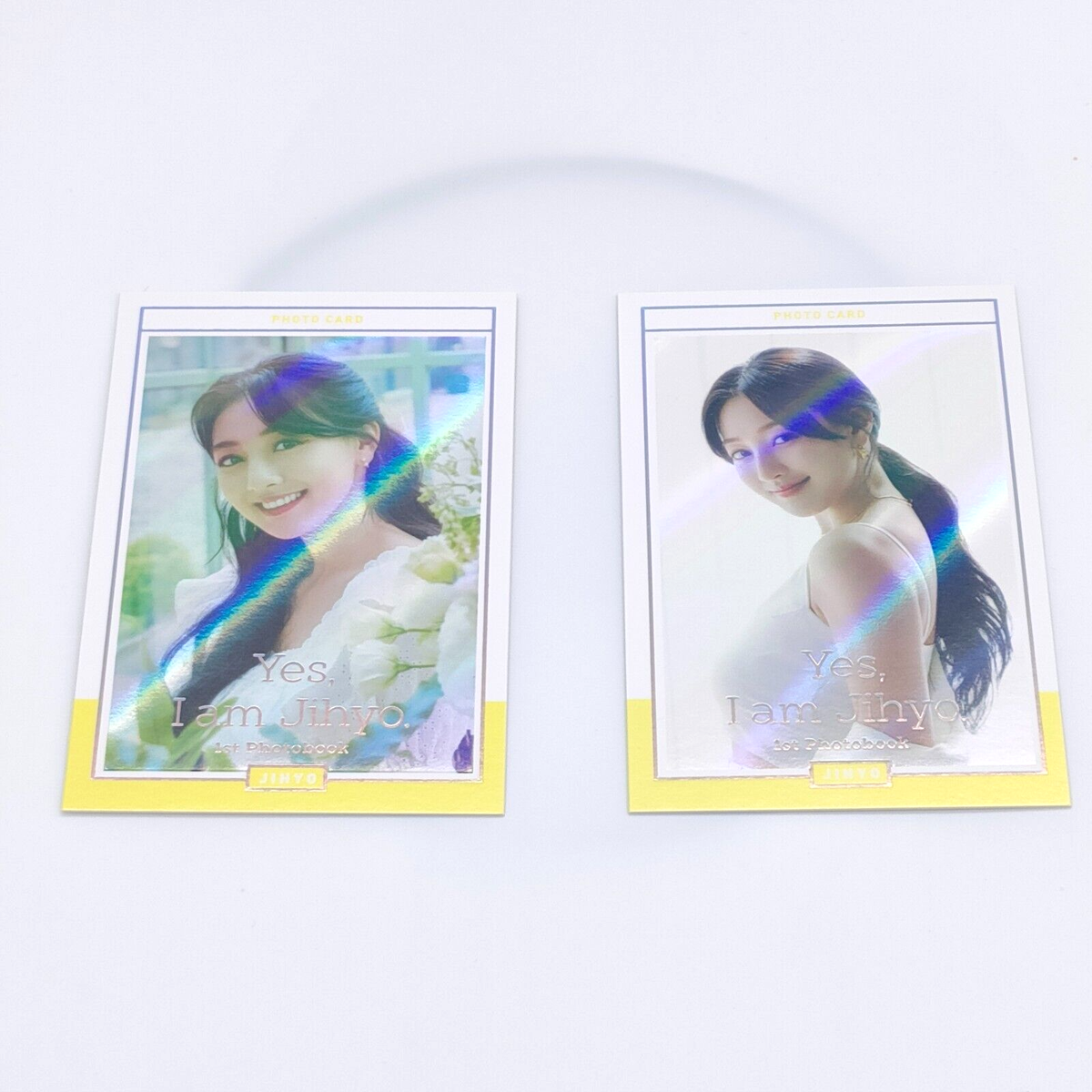 TWICE Yes, I am Jihyo. Lemon ver. Photobook Photocards Postcards