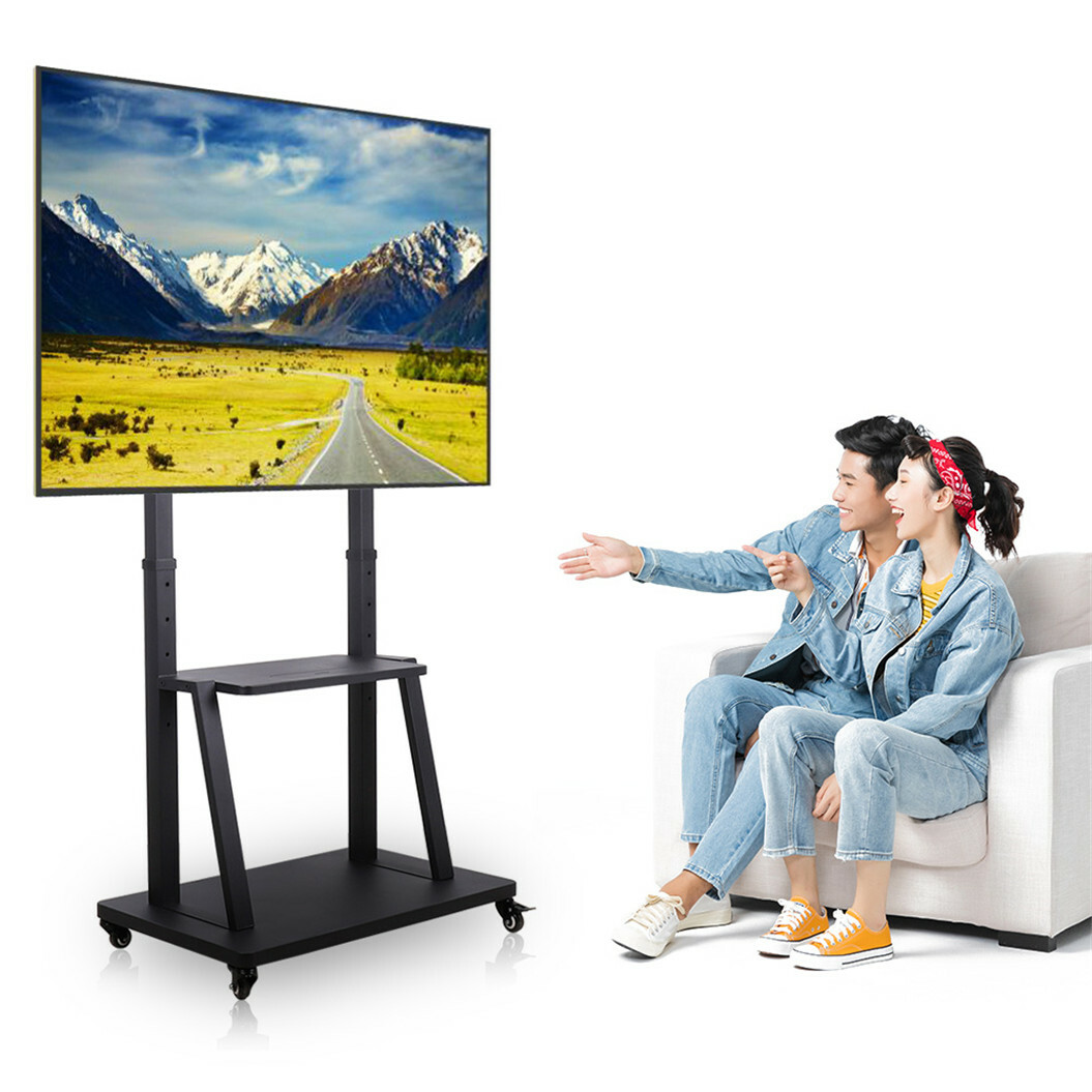 Heavy Duty Mobile TV Unit Stand 32-100 inch For Office Teaching Exhibition Hall - Picture 7 of 12