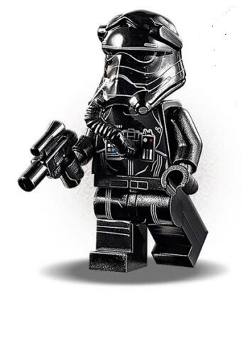 first order tie pilot lego