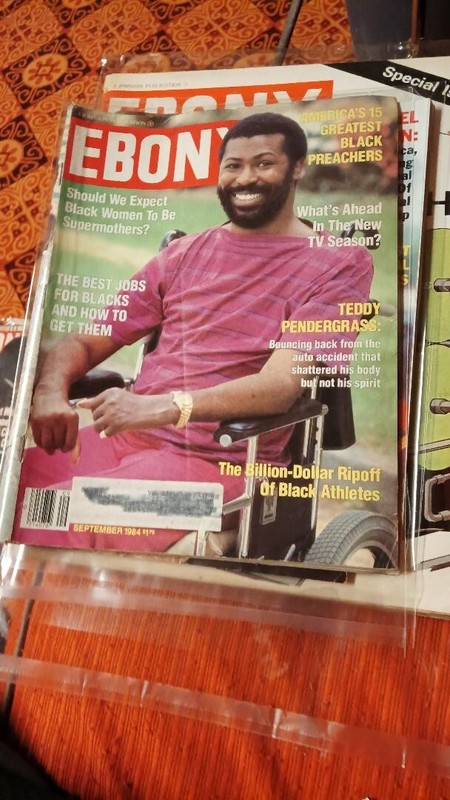 Vintage Ebony Magazine Sept 1984/Teddy Pendergrass