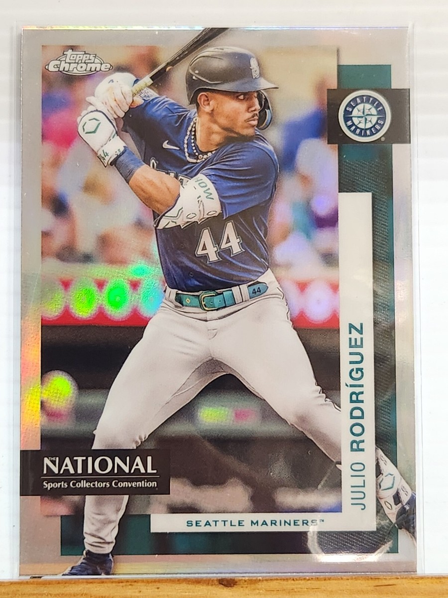 ゲームセンター・ゲームカード JULIO RODRIGUEZ Julio Rodríguez Topps Chrome THE NATIONAL card #MLB-21 Seattle