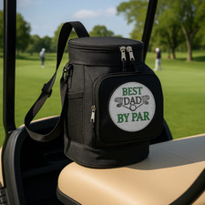 Best Dad By Par Golf Cooler Bag - 6 cans